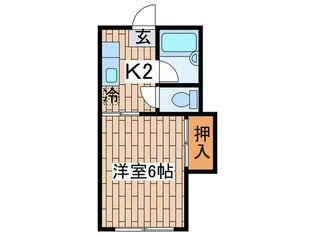 メイフェア-No.1【1階】の間取り