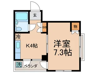 ホワイトメゾン【3階】の間取り