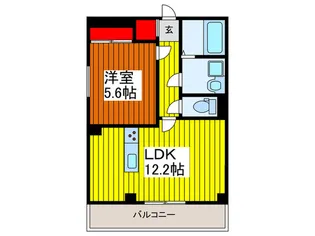 BLESS GARDEN THE RESIDENCE【3階】の間取り