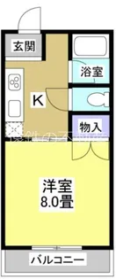 キャッスル御前谷【2階】の間取り