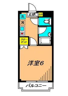 マグノリアテラス【2階】の間取り