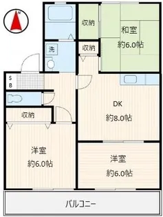 アンクレージュ【1階】の間取り