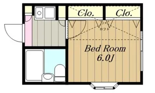 レオパレス相模原第1(481)【1階】の間取り