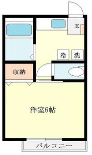 サンハイム【2階】の間取り