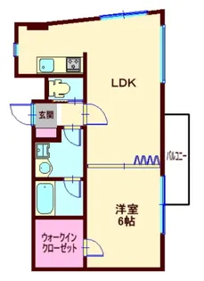 コリーヌ南馬込【2階】の間取り