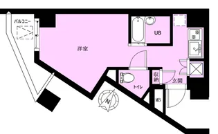 Totsu Residence Shiodome【5階】の間取り
