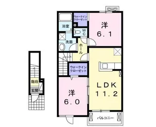 S・マリアナオ【2階】の間取り