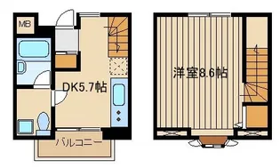 CASA GIOIA(カサジョイア)の間取り
