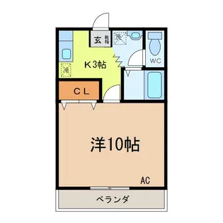 ライフ【1階】の間取り