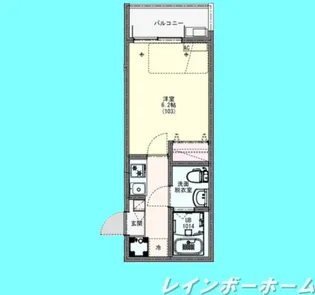 KLEIS鎌ケ谷【1階】の間取り