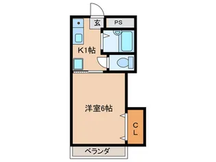 グランディール明石WEST【1階】の間取り