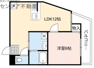 アルファ・コート【3階】の間取り