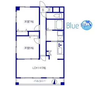 Belle Fleur【2階】の間取り