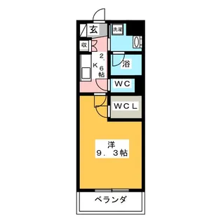 サンフォレスタ湘南【1階】の間取り