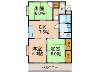 メゾンKOIZUMI【2階】の間取り