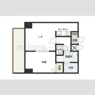 Lennon Terraza6-3【6階】の間取り