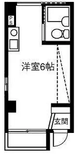 EAST COURT SHOMEIJI【3階】の間取り