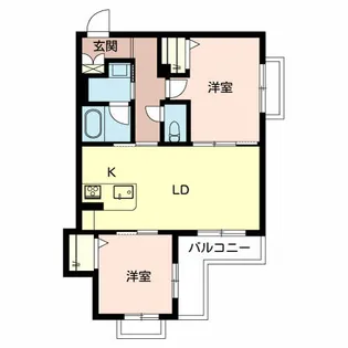 シャーメゾンF甲子園【2階】の間取り