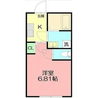 JHマリーナ平塚【1階】の間取り