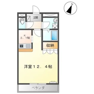 ロマン B棟【2階】の間取り