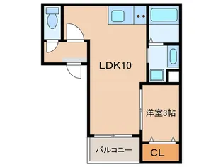 Warren shibataI【2階】の間取り