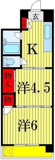 小菅ビルデンス【5階】の間取り