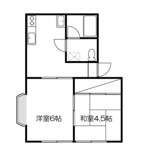 ブローニュ【2階】の間取り