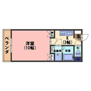 ドリームレバンテ旭光【1階】の間取り