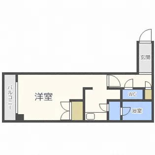 ハイム元町【5階】の間取り