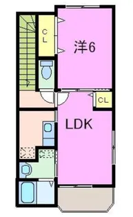 サンフェリシアン綾部駅前【3階】の間取り