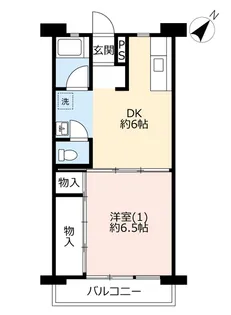 UR真砂第一【2階】の間取り