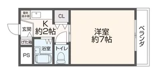 エルヴ源氏ヶ丘【2階】の間取り