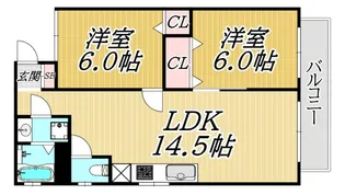 ネクステージ塚口5番館【3階】の間取り
