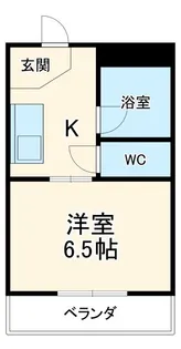 サンコーポ八幡【3階】の間取り