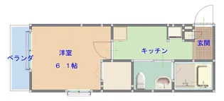 リコリス船橋【2階】の間取り