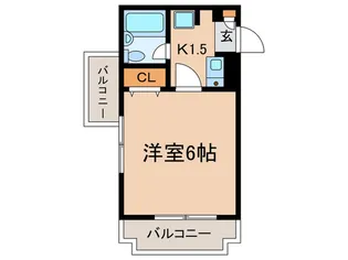 ジョイフル三ツ沢A棟【2階】の間取り