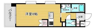 リファレンス天神【6階】の間取り