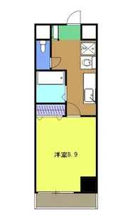 ベナレス藤枝【2階】の間取り