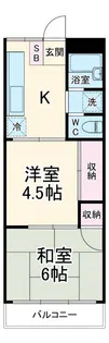 カントリーハイツ【3階】の間取り