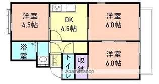 セジュール山東【2階】の間取り
