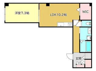 アクアテラスビル【2階】の間取り