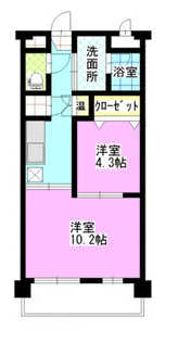 ELFIN【5階】の間取り