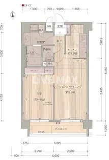 プレサンス京大南【5階】の間取り
