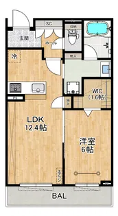 Girasole ジラソーレ【2階】の間取り