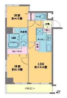 カスタリア浅草橋【5階】の間取り