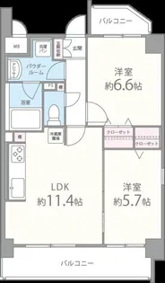 NDO【4階】の間取り