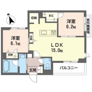 フレジェ【2階】の間取り