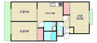 ワイズレジデンス三田【2階】の間取り
