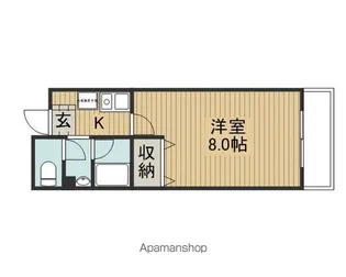 サンエミネンス【4階】の間取り
