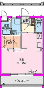 アジュール中町【1階】の間取り